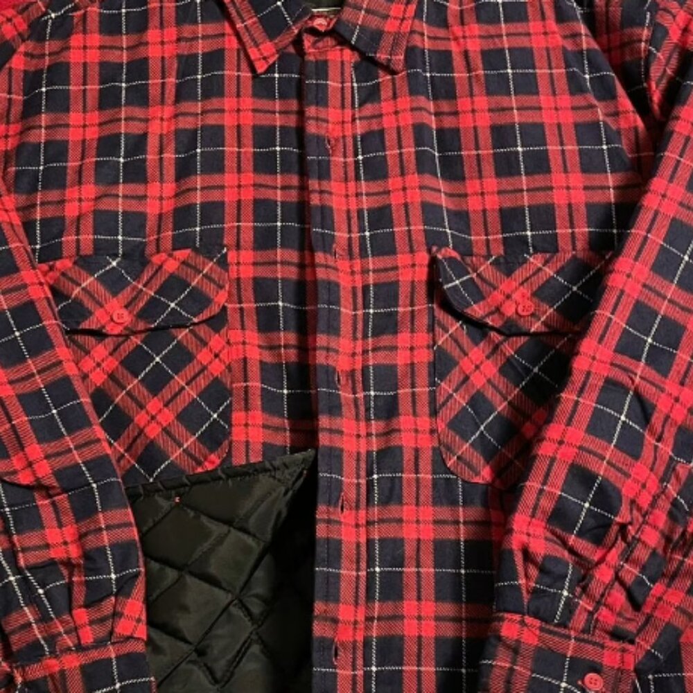 VINTAGE SIERRA PACIFIC FLANNEL JACKET